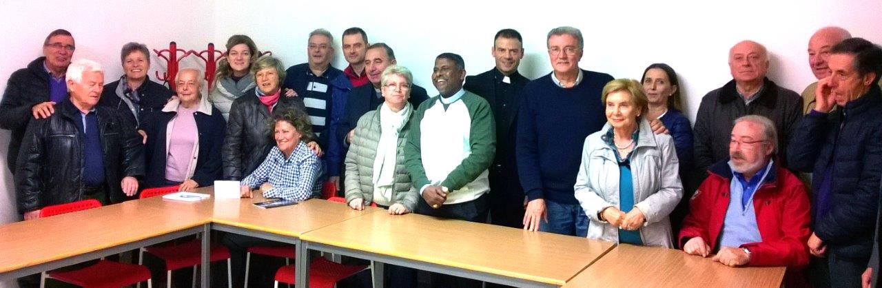 19-10-2015 visita in Italia-Jaya Rao Polimera con il gruppo missioni